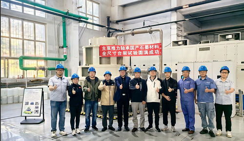 國產化突破！哈碳公司核電主泵推力軸承石墨材料完成全尺寸臺架試驗